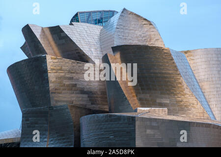 Guggenheim Museum in Bilbao, Spain, Europe Stock Photo