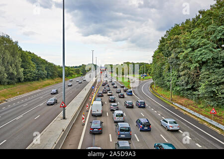 Illustration picture shows the E40 highway in the direction of Brussels ...