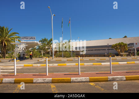 Hosea Kutako International Airport in Windhoek, the capital city of Namibia Stock Photo