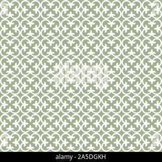 Vector seamless floral tiles pattern Stock Vector