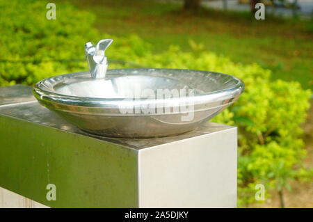 Direct drinking water facilities Stock Photo