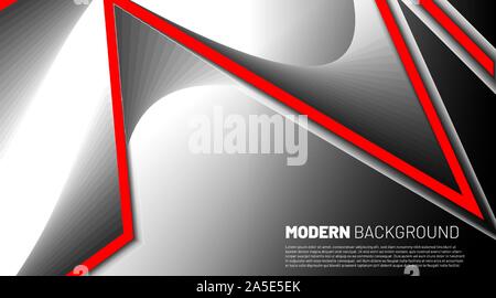Bright vector background. Corrugated lines, elements for design background company design EPS 10. Vector illustration Stock Vector