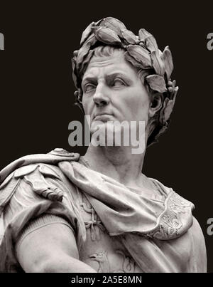 Julius Caesar by Nicolas Coustou (1658-1733) was a French sculptor and ...