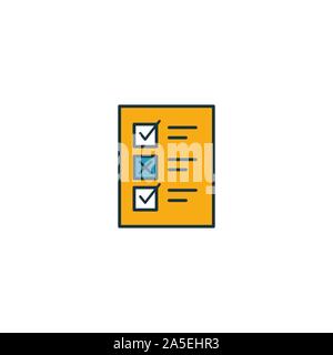 Testing icon set. Four elements in diferent styles from design ui and ux icons collection. Creative testing icons filled, outline, colored and flat Stock Vector