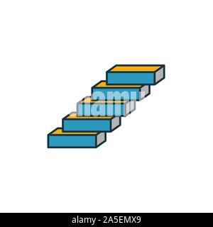 Osi Model icon set. Four elements in diferent styles from industry 4.0 ...