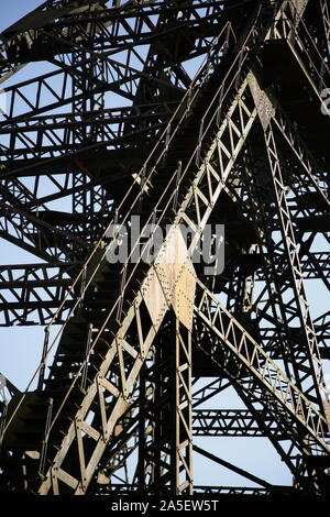 Pithead gear at the Lancashire Mining Museum at Astley Green Colliery, Astley, nr Tyldesley, UK. Stock Photo