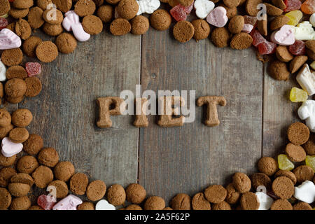 Dutch candy called Pepernoten eaten during Sinterklaas feast Stock Photo