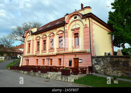 Winemaker house, Tállya, Borsod-Abaúj-Zemplén county, Hungary, Magyarország, Europe, Vincellér ház Stock Photo