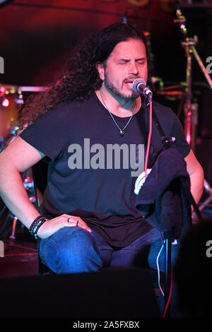 Boca Raton. 19th Oct, 2019. Jason Bieler and Jeff Scott Soto perform at The Funky Biscuit on October 19, 2019 in Boca Raton, Florida. Credit: Mpi04/Media Punch/Alamy Live News Stock Photo