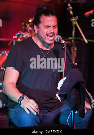 Boca Raton. 19th Oct, 2019. Jason Bieler and Jeff Scott Soto perform at The Funky Biscuit on October 19, 2019 in Boca Raton, Florida. Credit: Mpi04/Media Punch/Alamy Live News Stock Photo