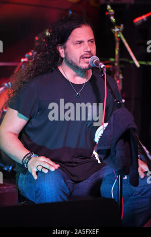 Boca Raton. 19th Oct, 2019. Jason Bieler and Jeff Scott Soto perform at The Funky Biscuit on October 19, 2019 in Boca Raton, Florida. Credit: Mpi04/Media Punch/Alamy Live News Stock Photo