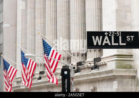 Wall Street Stock Photo