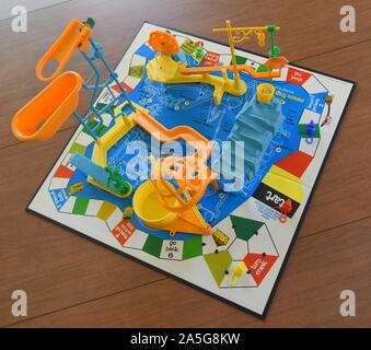 Vintage Mousetrap Board Game Stock Photo
