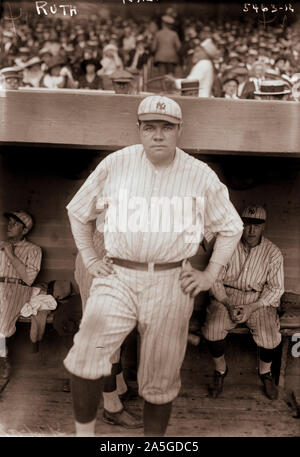 Babe Ruth's uniform - Picture of National Baseball Hall of Fame