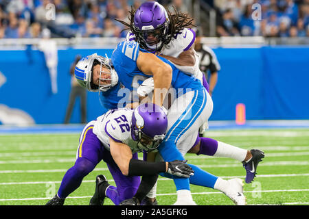 DETROIT, MI - OCTOBER 20: Detroit Lions TE T.J. Hockenson (88