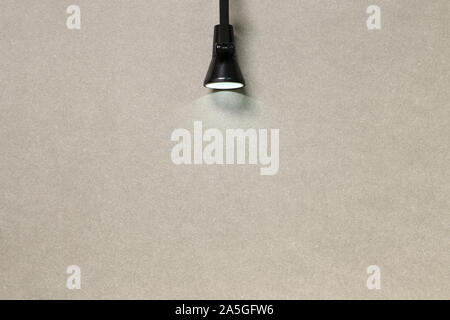 Pendant light with gray background Stock Photo