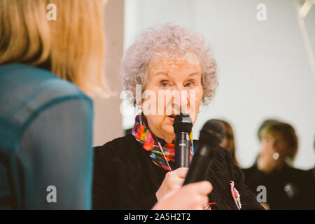 Margaret Atwood is at Frankfurt Book Fair 2019 Stock Photo