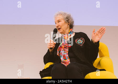 Margaret Atwood is at Frankfurt Book Fair 2019 Stock Photo