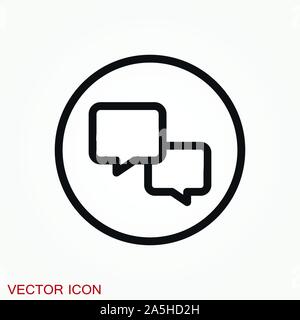 Communication vector icons Stock Vector