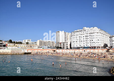 Anse des Catalans, beach, Marseille, France Oct 2019 Stock Photo