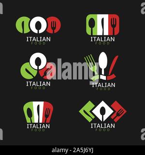 Italian food icon Stock Vector