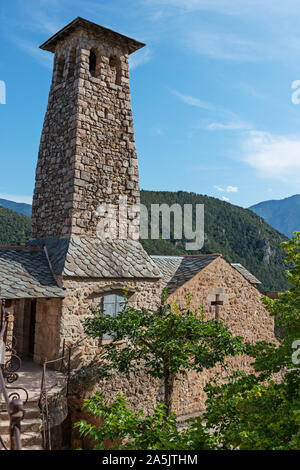 Fort Liberia - Villefranche-De-Conflent town, Pyrenees Orientales, French Catalonia, France Stock Photo