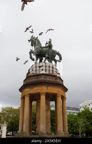 Delville Wood Memorial  Company’s Garden, Cape Town, Western Cape, South Africa Stock Photo