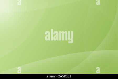 Green unusual smooth background with subtle rays of light Stock Photo