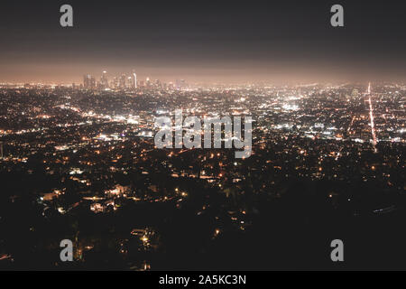 Los Angeles Skyline Stock Photo
