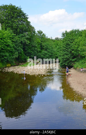 River Eden, Franks bridge, Kirby Stephen, Cumbria Stock Photo