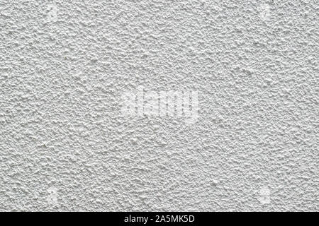 White stucco texture of a dry wall ceiling, stone wall texture Stock Photo