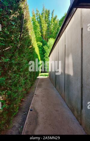 The Schindler House on Kings Road in West Hollywood, California photographed during the day by Aurelia Dumont Photography Stock Photo