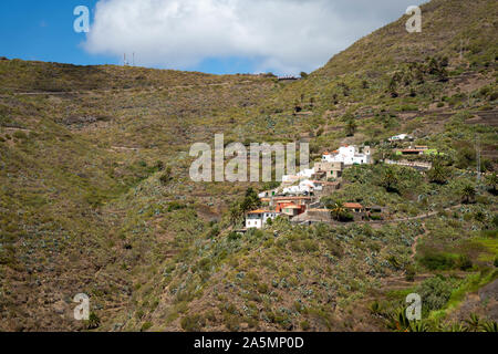 Masca Village , valley in tenerife spain Stock Photo