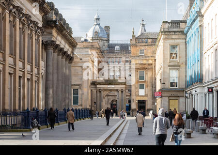 Royal Exchange Square, Glasgow, Scotland, UK Stock Photo