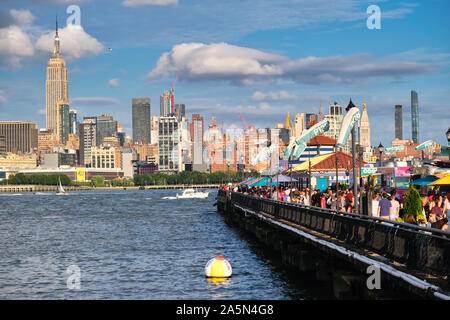 View Of Pier 13 An Open Air Seasonal Beer Garden And Food Truck