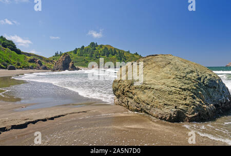 California, Trinidad Beach State Park, Trinidad Beach Stock Photo - Alamy