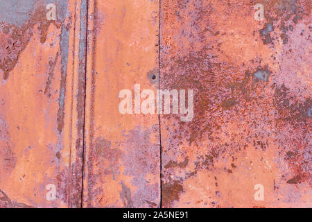 old rusty metal sheet, rusty metal texture Stock Photo