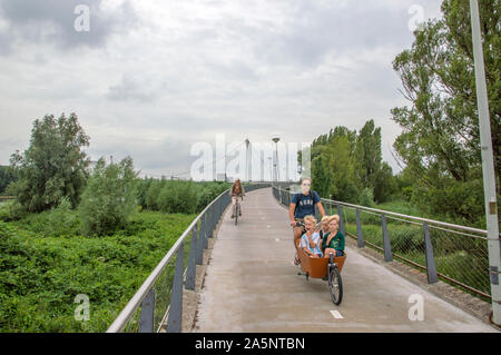 Nesciobrug Bicycle Bridge At Diemen The Netherlands 2019 Stock Photo