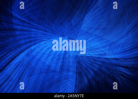 Dynamic curves ands blur pattern. Fractal graphics. Science and technology concept. Stock Photo