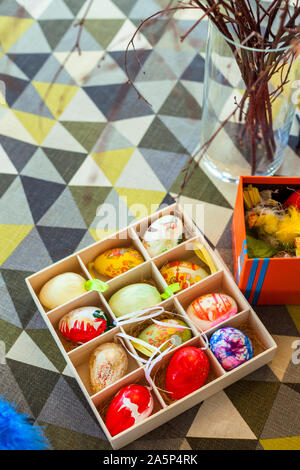 Easter decorations Stock Photo
