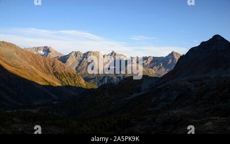 Bernina Pass, Graubünden, Schweiz, Europa Stock Photo