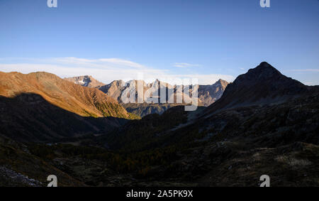 Bernina Pass, Graubünden, Schweiz, Europa Stock Photo