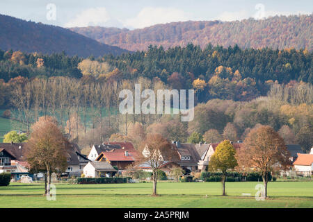 Wahmbeck, Bodenfelde, district of Northeim, Lower Saxony, Germany, Europe Stock Photo