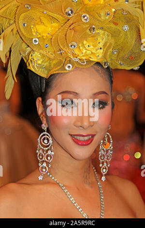 Ladyboy, Alcazar Ladyboy Show, Pattaya, Chonburi, Thailand Stock Photo