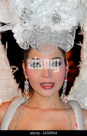 Ladyboy, Alcazar Ladyboy Show, Pattaya, Chonburi, Thailand Stock Photo
