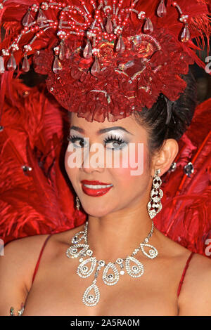 Ladyboy, Alcazar Ladyboy Show, Pattaya, Chonburi, Thailand Stock Photo