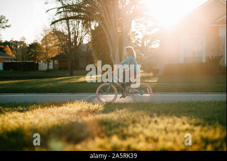 Bike Rider Stock Photo