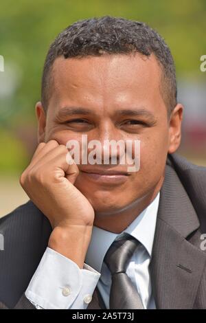 Entrepreneur Decision Making Wearing Business Suit Stock Photo - Alamy