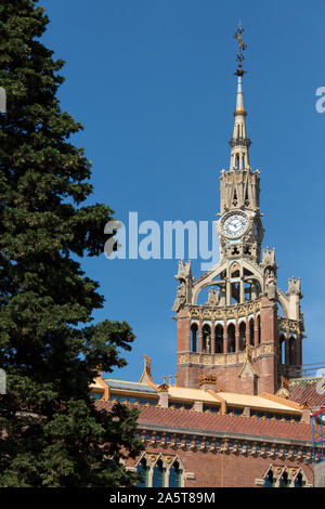 eixample district in Barcelona from Tibidabo. Catalonia, Spain Stock ...