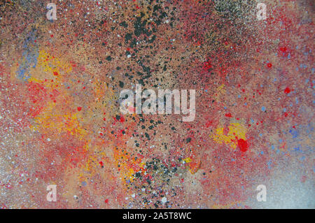 abstract spray paint texture, street art background Stock Photo